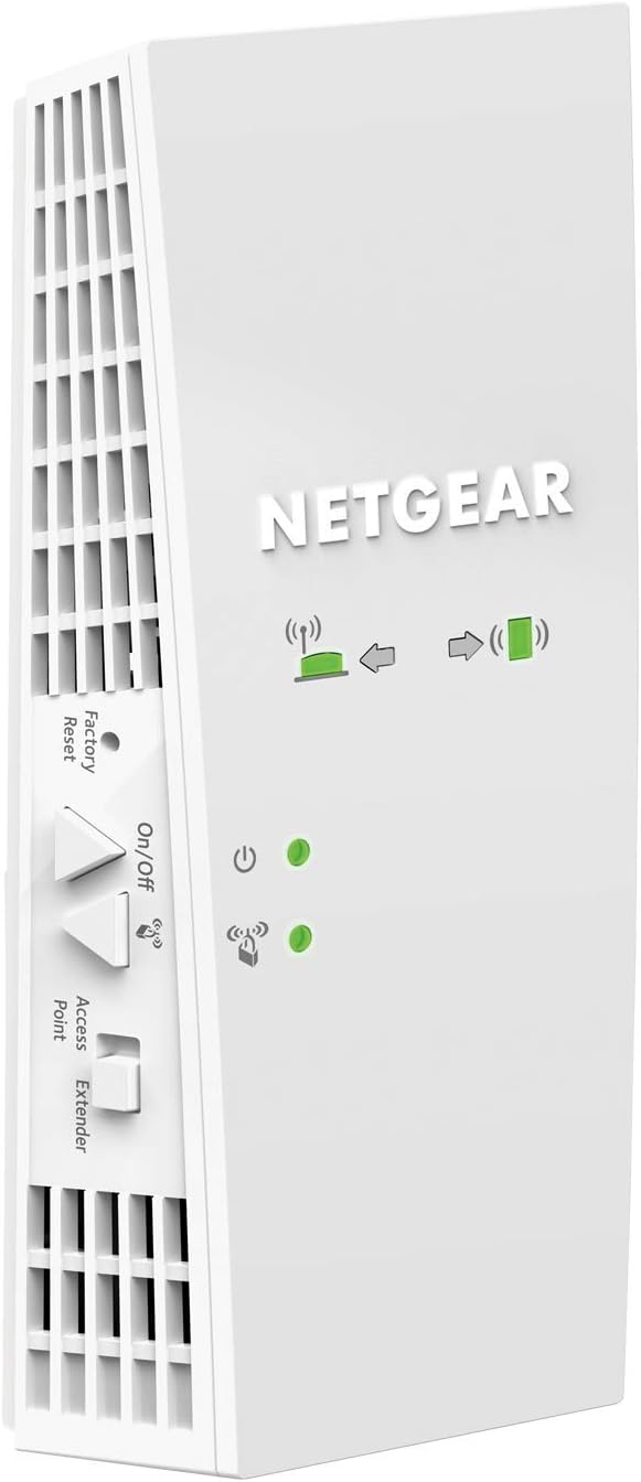 NETGEAR WiFi Mesh Range Extender EX6250 - Coverage up to 2000 sq.ft. and 32 devices with AC1750 Dual Band Wireless Signal Booster & Repeater (up to 1750Mbps speed), plus Mesh Smart Roaming Pack of 2