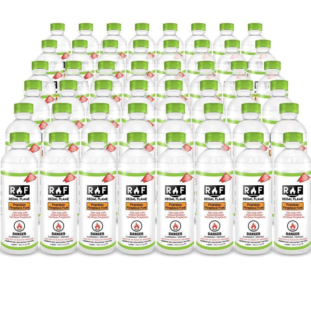 Regal Flame Ultra Pure Ventless Bio Ethanol Fireplace Fuel - 48 Quarts