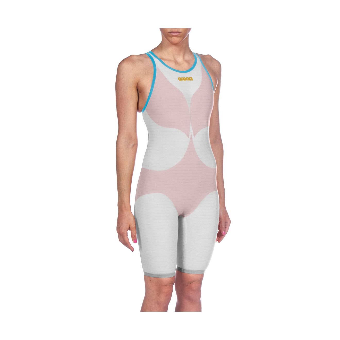Arena Powerskin Carbon Air2 Kneeskin Open Back Jessica Long 26