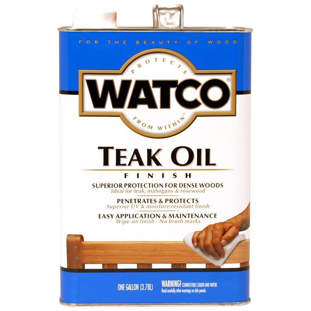 Watco 1 gal. Clear Matte 350 VOC Teak Oil (2-Pack)
