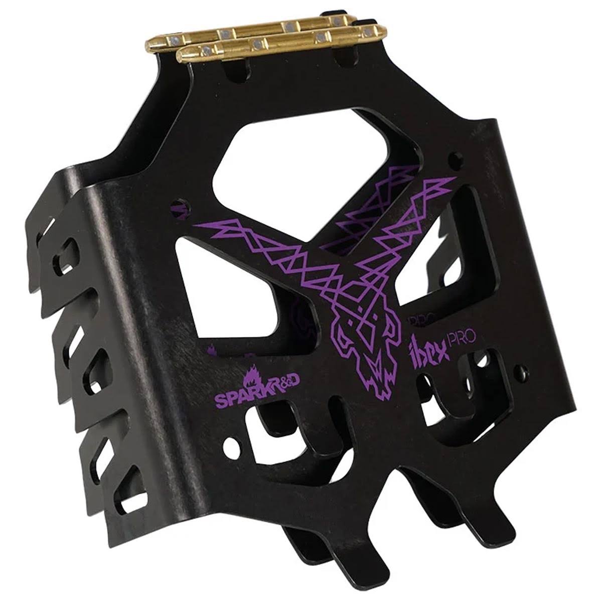 Spark Ru0026D 20/21 Ibex Pro Crampons Black/Violet / Regular
