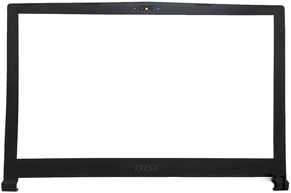 Compatible Replacement for MSI GE63 GE63VR GE63VR-7RT -7RE LCD Rear Top Lid Back Cover LCD Front Frame Bezel
