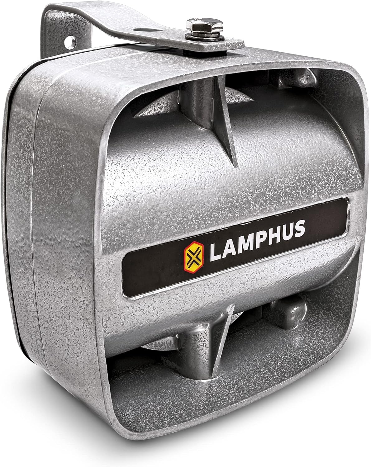 SoundAlert 100 W Compact Siren Speaker [120-130 dB] [IP66 Waterproof] [Universally Compatible] Air Horn Speaker for Emergency Police Fire Vehicles