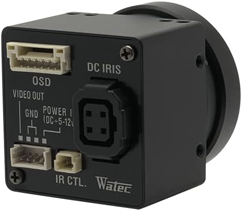 WATEC, WAT-1200CS NTSC, Miniature Compact Color Day/Night Cube Camera, 1/3.2 BSI CMOS Sensor HD, CS Mount Version Low Light, Day/Night Solution, concealable, Covert Camera