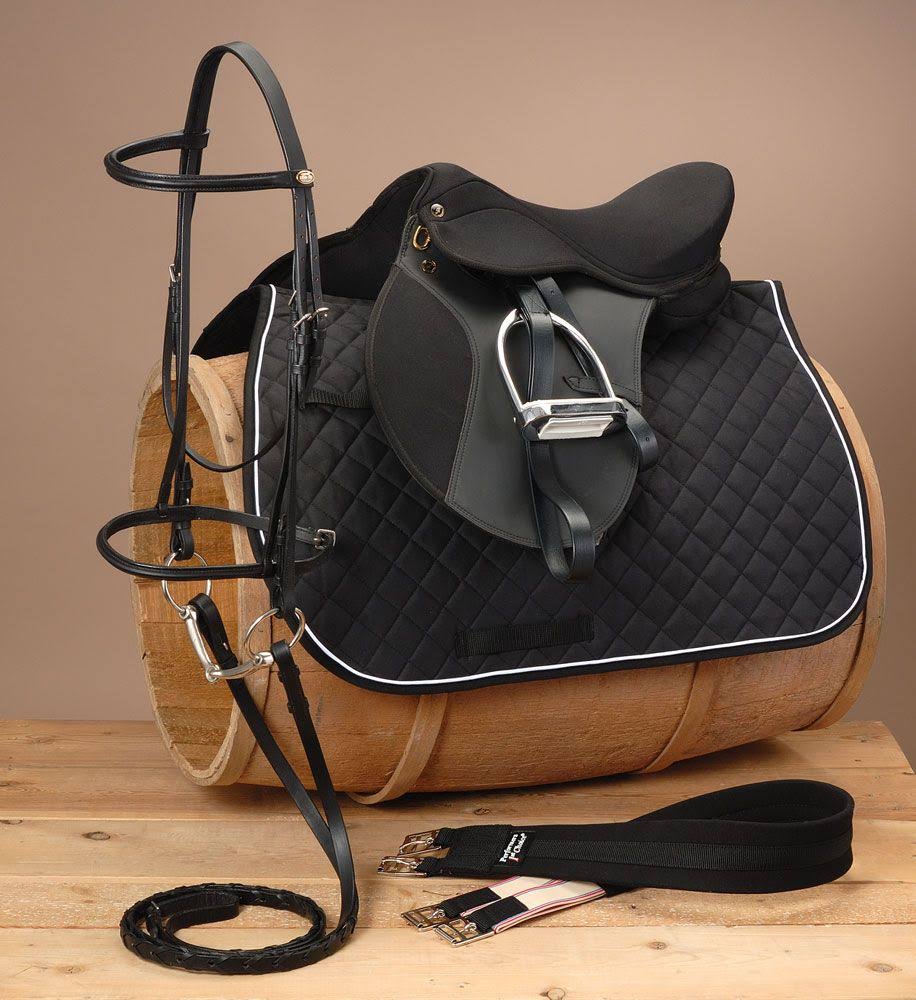 EquiRoyal Youth Pro Am All Purpose Saddle Package - Wide