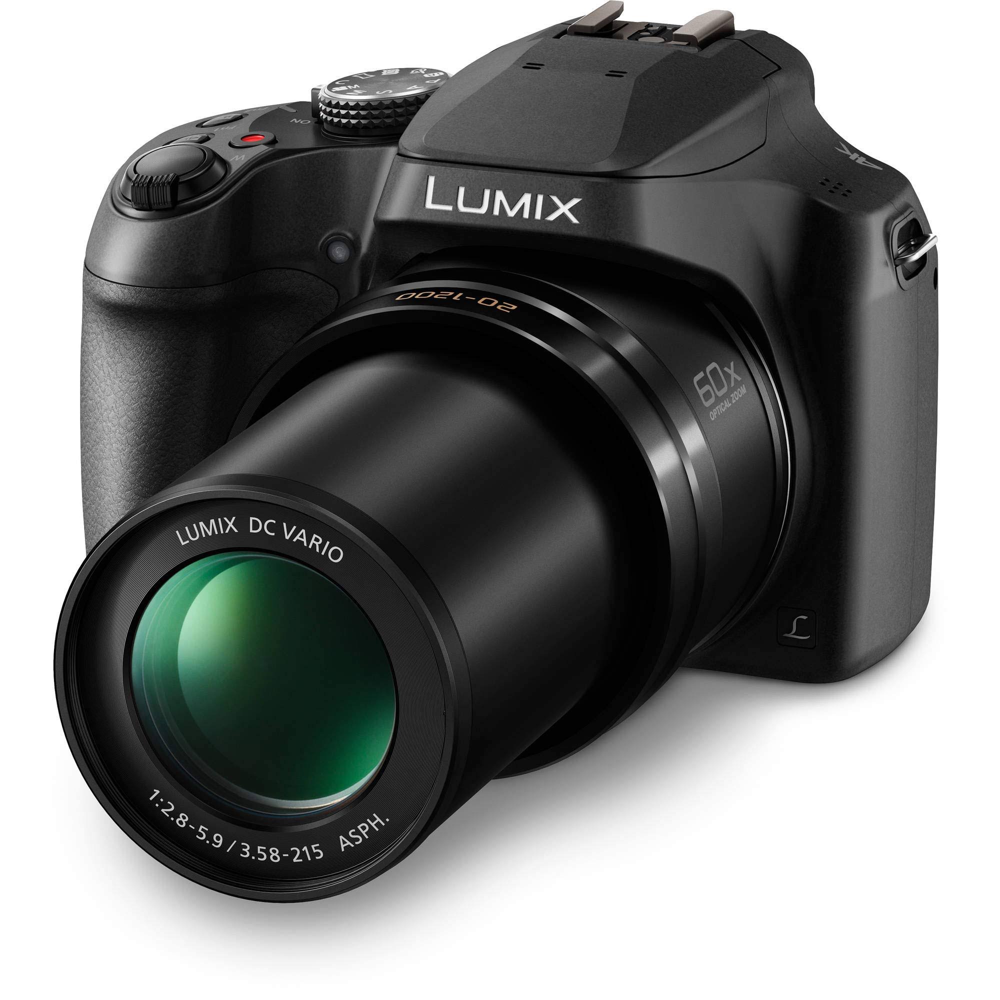 Panasonic Lumix Dc-fz80 Digital Camera with Advanced Accessory Kit