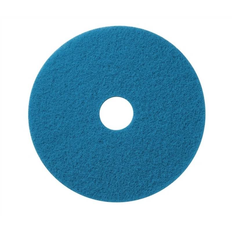 Americo 12x22 Blue Cleaner Floor Pads (Pack of 5) 400412