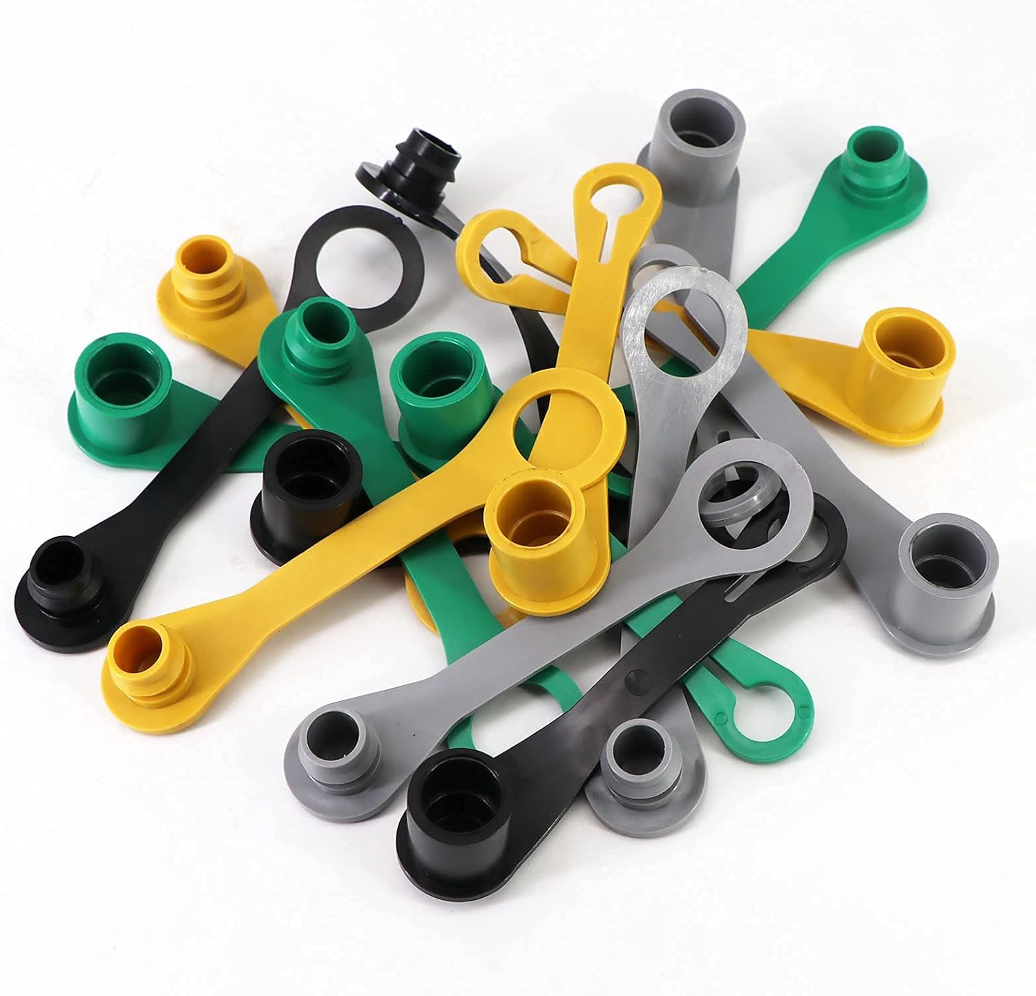 Tektall Pack of 16 Hydraulic Fitting Coupler Port Plug Dust Cap Protector Cover kit for John Deere X465 X485 X495 X575 X595 X940 X948 X949 415 4445 455 M132021 M132024 M132031 M132032 M132034 M85099 Pack of 2