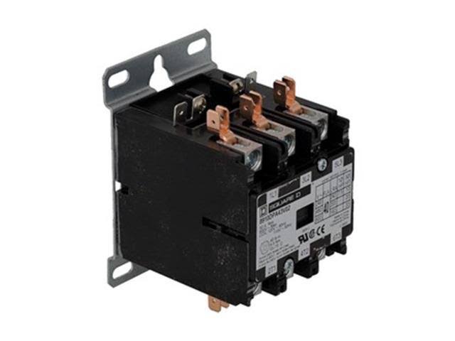 Square D 8910DPA43V04 DP Contactor, 277VAC, 40A, Open, 3P