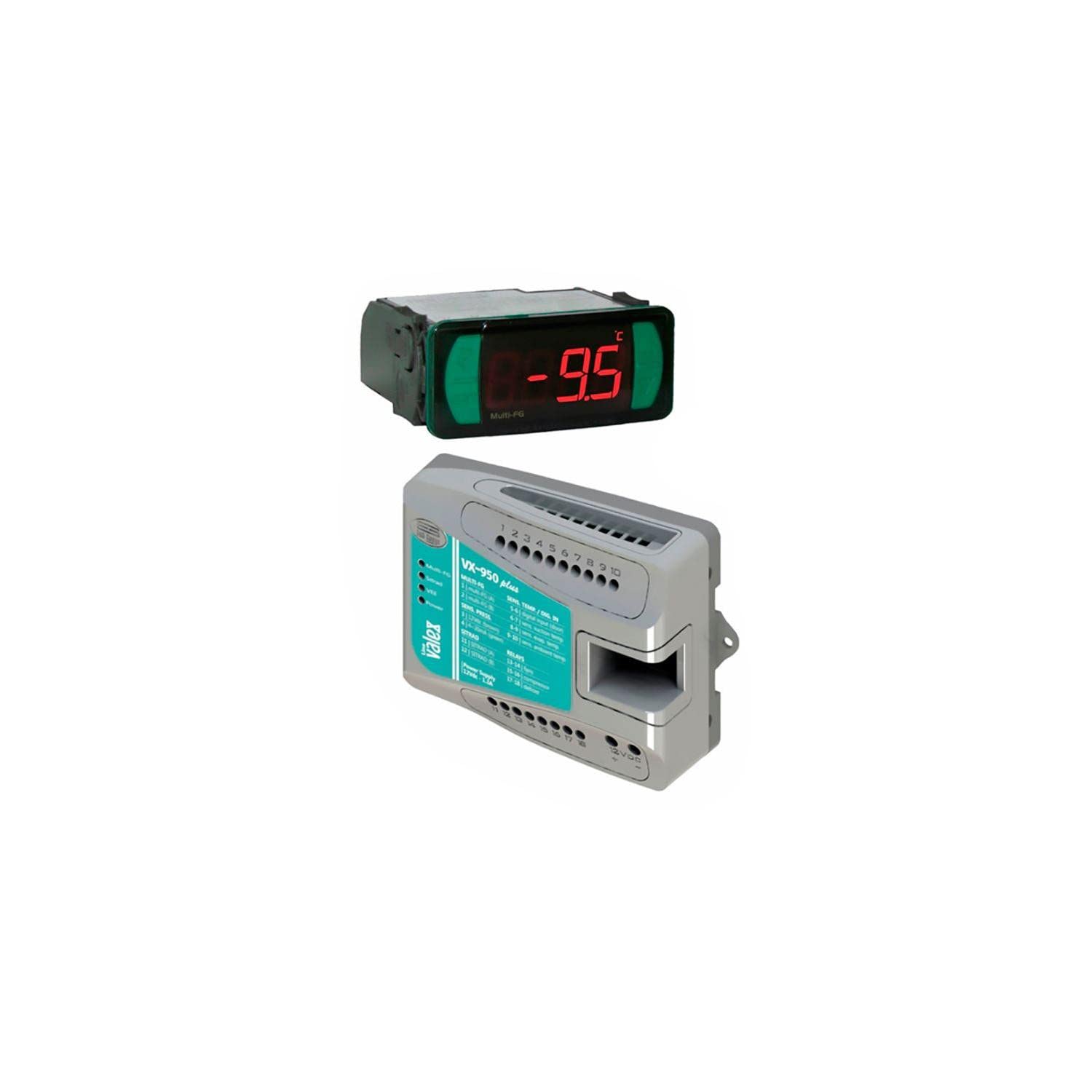 Electronic Control 2 Sensor, 1 Pressure Transducer, 1 Interface 12v Full Gauge Vx-950 Plus Kit (Vx-950 + Vx-950ihm / Multi-Fg +