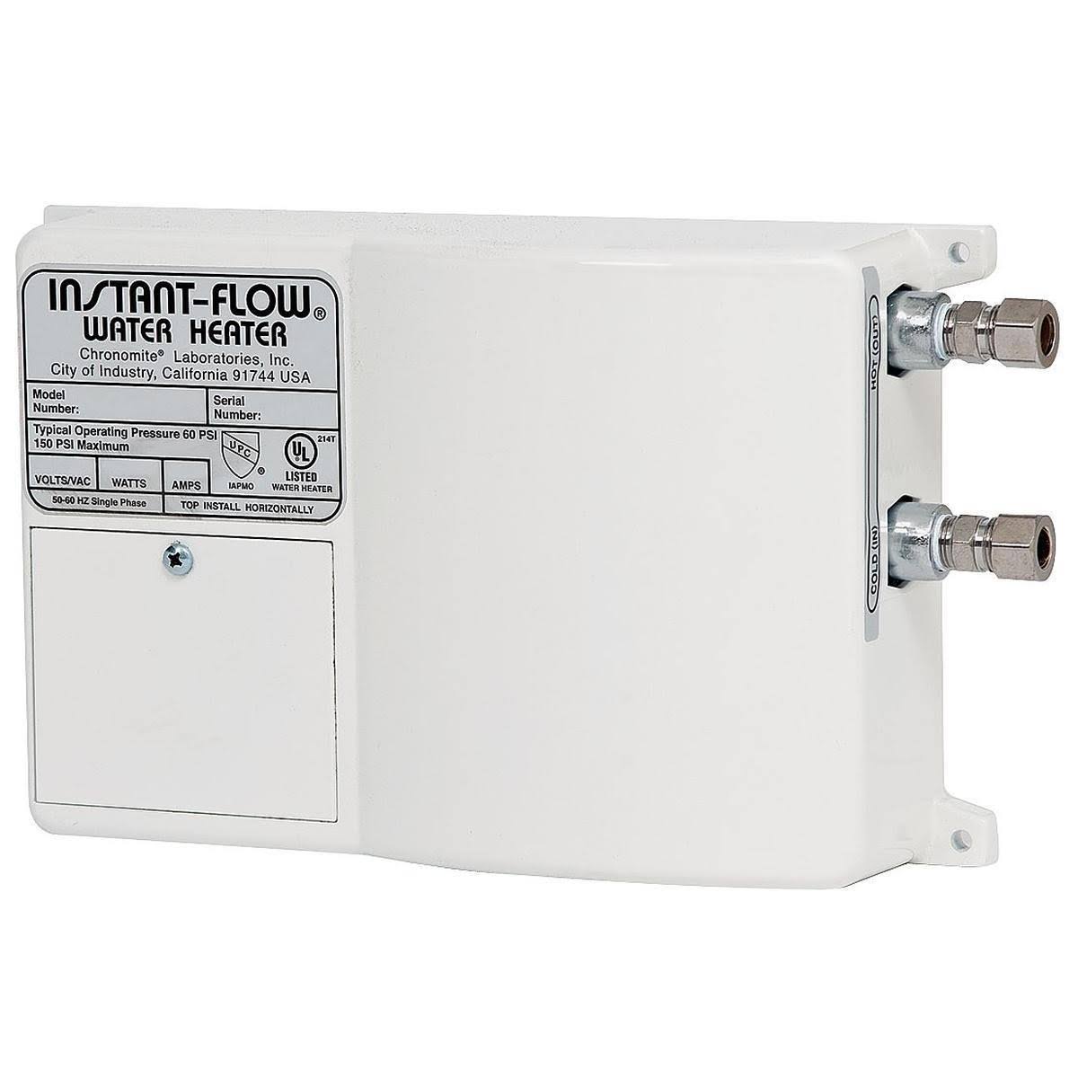 Chronomite Labs Electric Tankless Water Heater,208Vac Sr-30/208