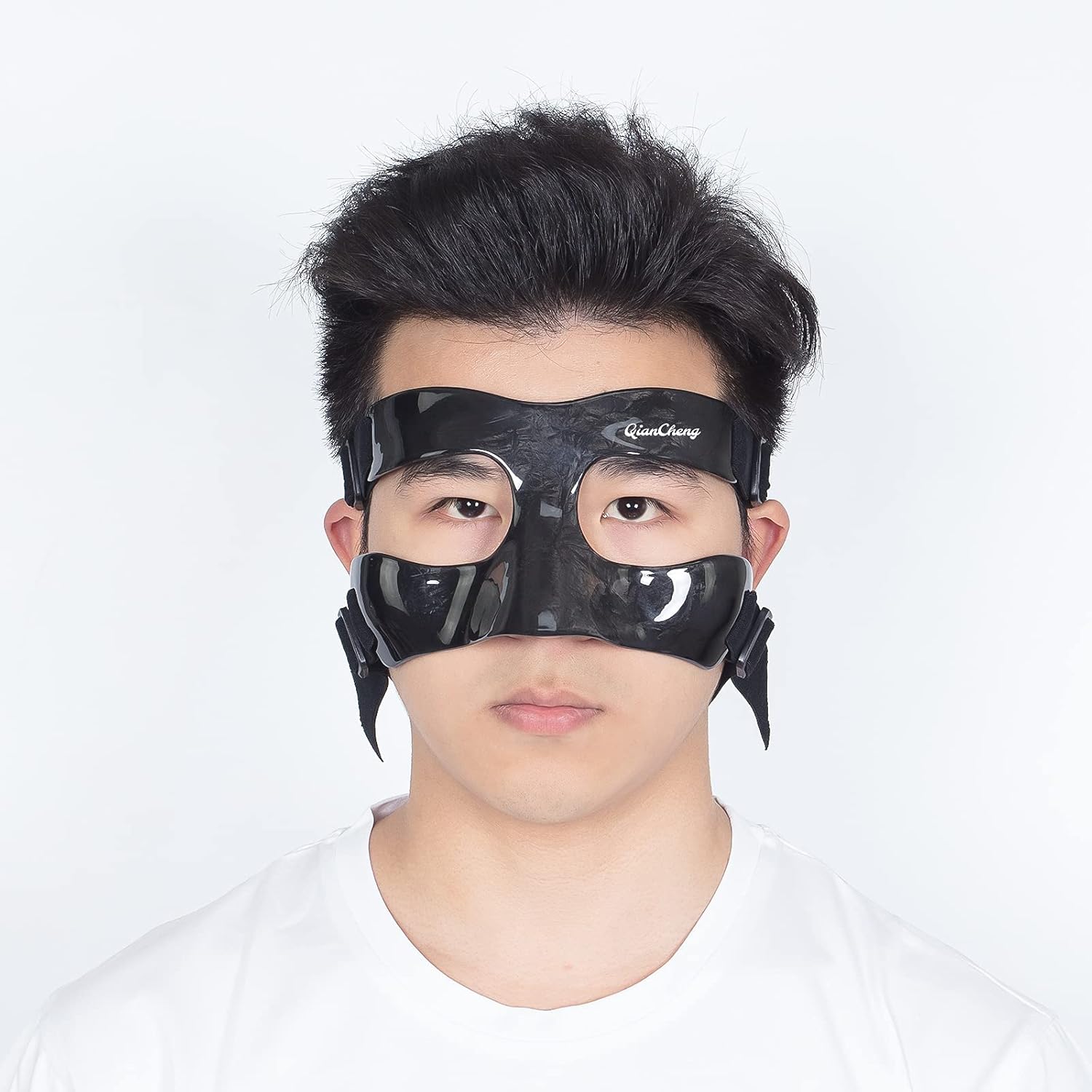 Qiancheng Nose Guard Face Shield, Carbon Fiber - Frost Pattern QC-Pro-MC Pack of 2