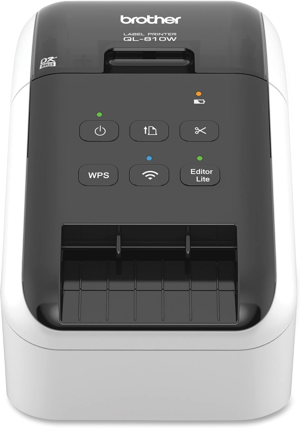 Brother Ultra-Fast Label Printer with Wireless Networking, White- Print Black and Red Labels up to 110 Per Minute, up to 2.4