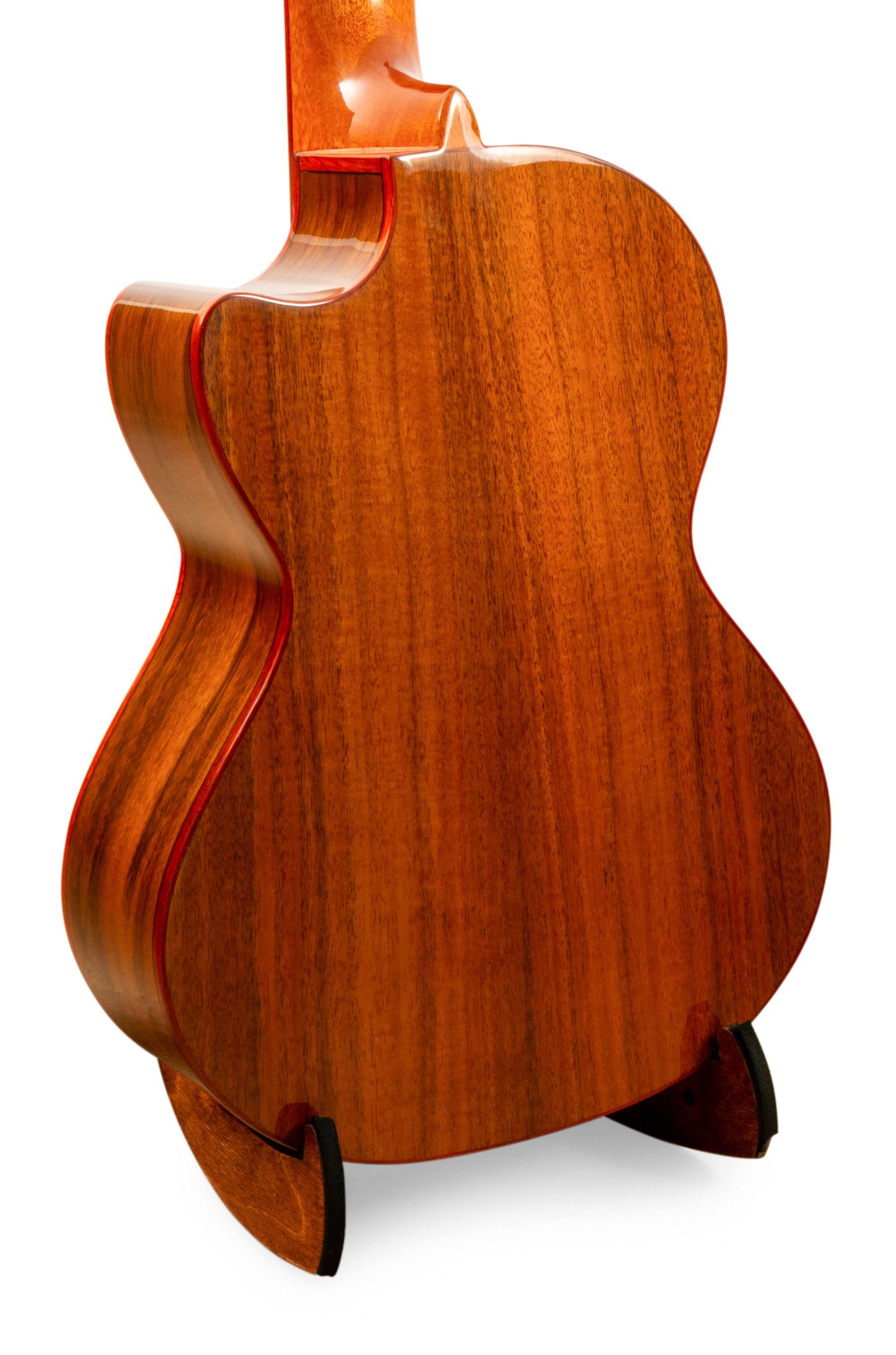 Kala KA-ATP-CTG-CE Cedar Acacia Tenor Cutaway Ukulele with EQ