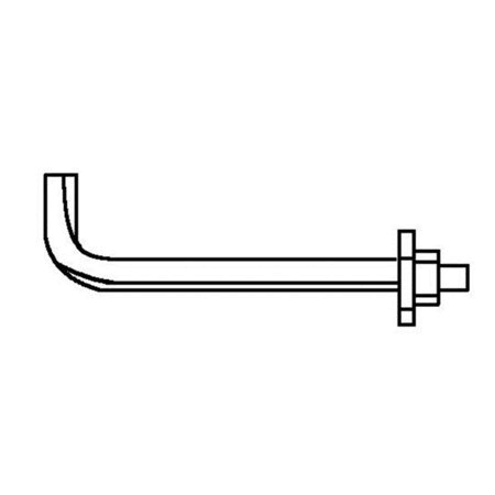 Acorn International AB1212 Anchor Bolt - 0.5 x 12 in. Plain (Pack of 50)