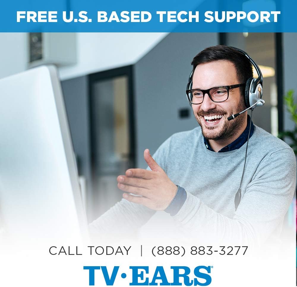 TV Ears Additional Wireless Headset, Replacement headset for TV Ears Original, TV Ears Digital and TV Ears Dual Digital-11621 Pack of 2