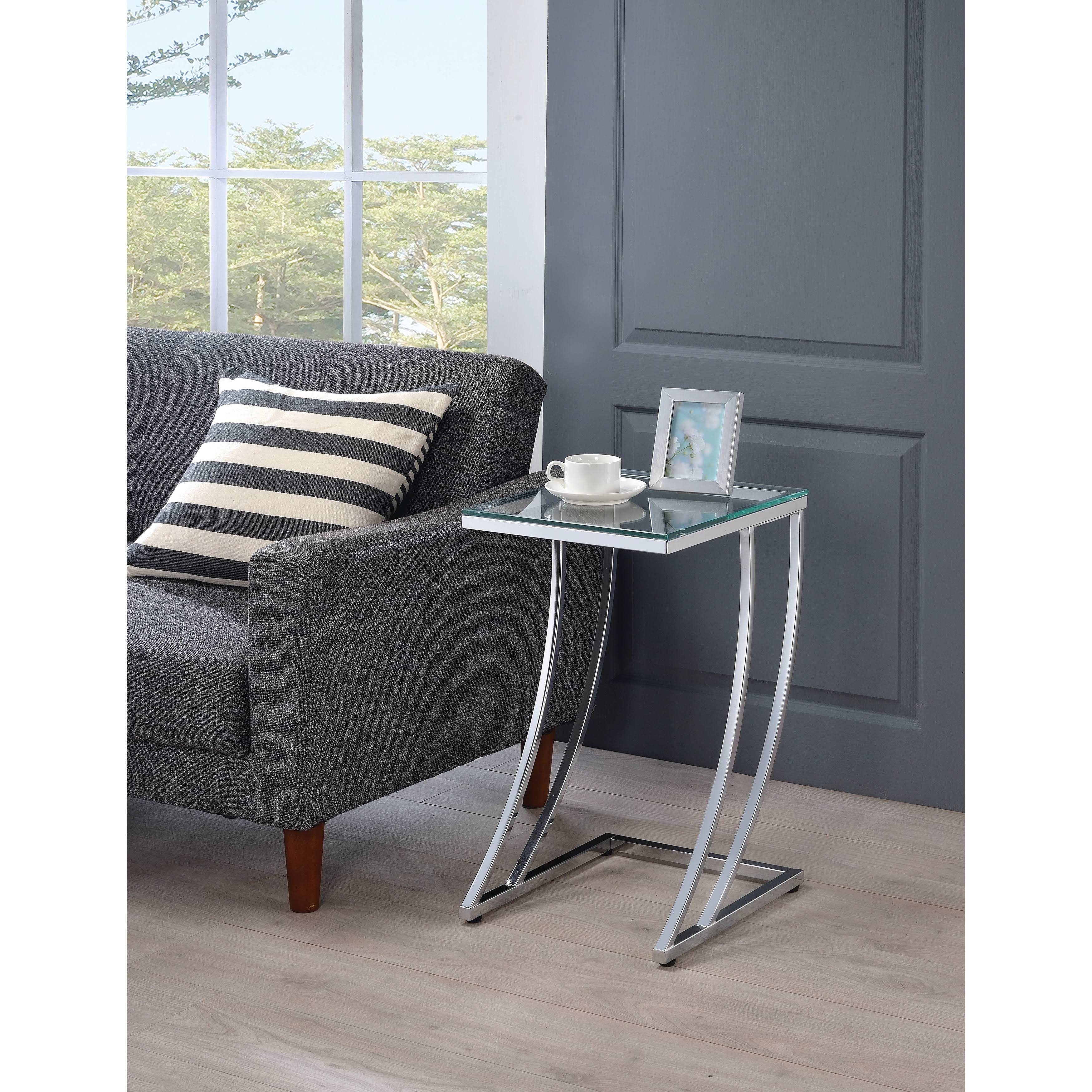 Coaster Chrome Accent Table