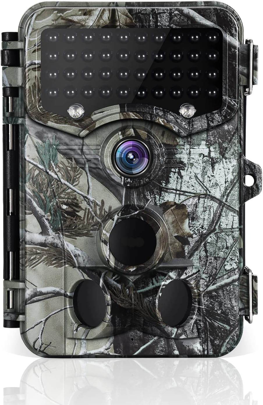 Trail Camera - 1520P 20MP Game Camera with 0.2s Trigger Speed Trail Cam with 80ft No Glow Motion Activated Detection and Waterproof, Hunting Cameras for Outdoor Wildlife Monitoring and Home Security