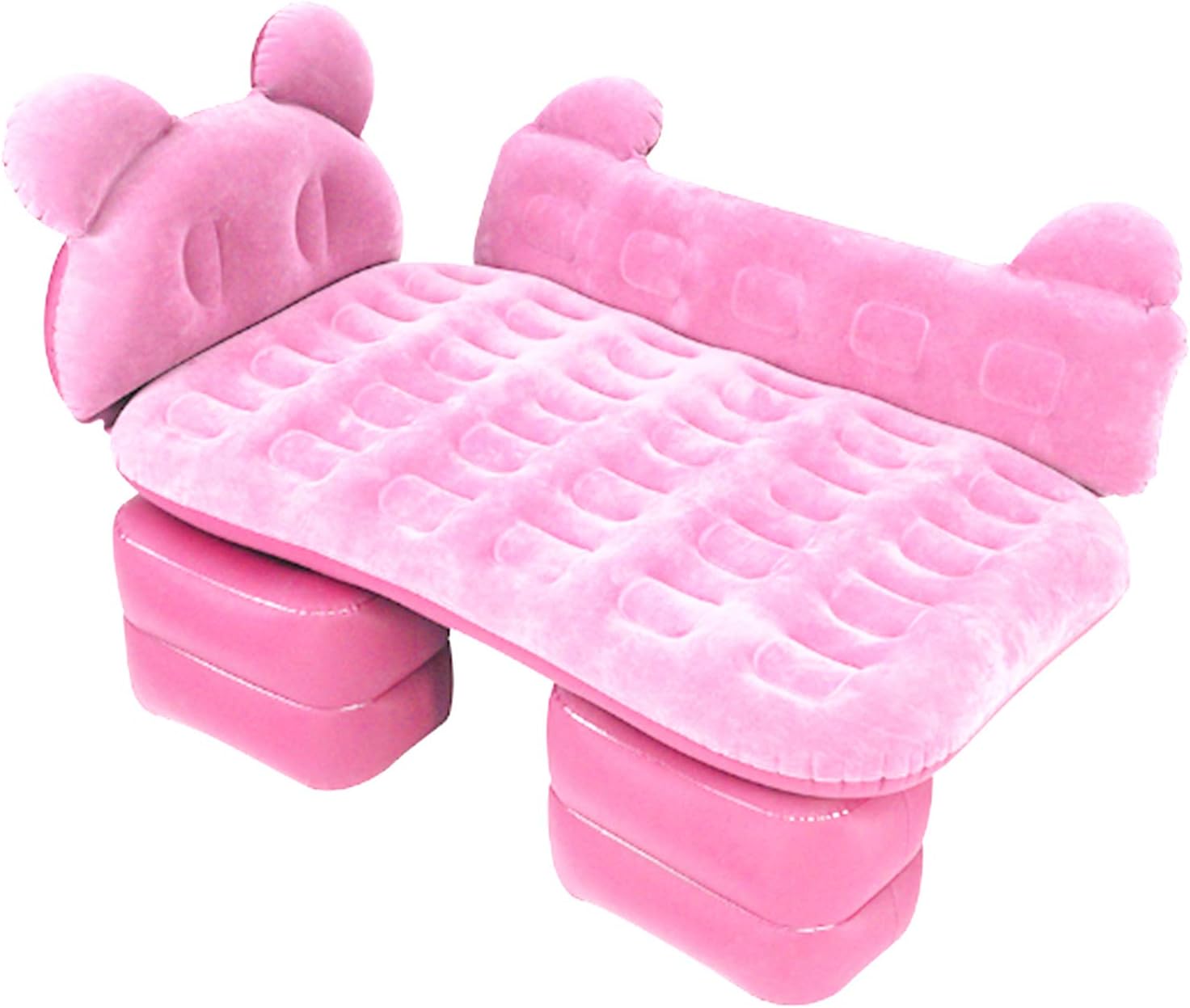 Car Inflatable Mattress Portable Inflatable Mattress SUV, MPV, etc., self-Driving Travel, Camping, Multi-Functional Inflatable Mattress, Simple to use, Protection Design, Safety (Blue) Pack of 2