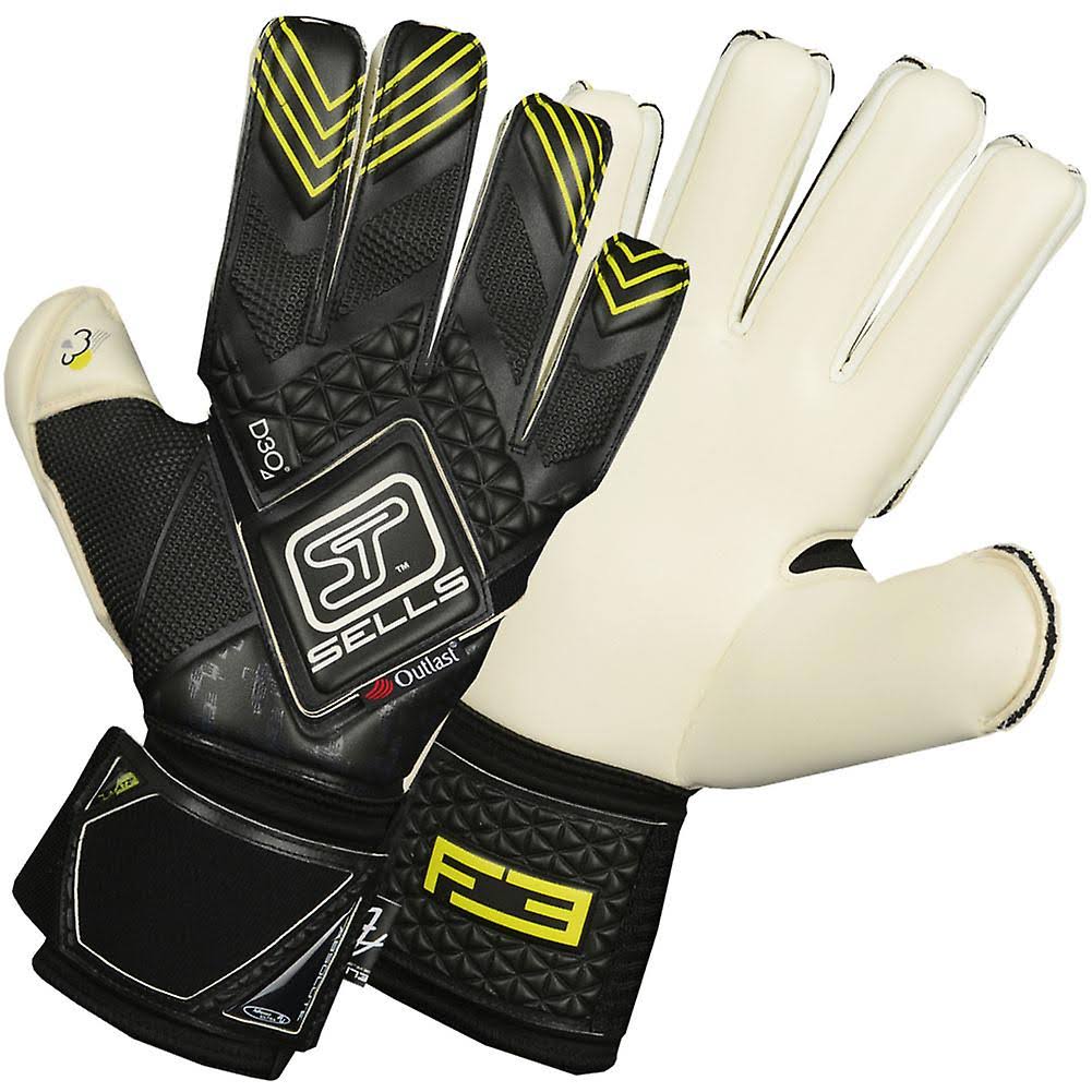 Sells F3 Elite Climate D3O Junior Goalkeeper Gloves Black 6