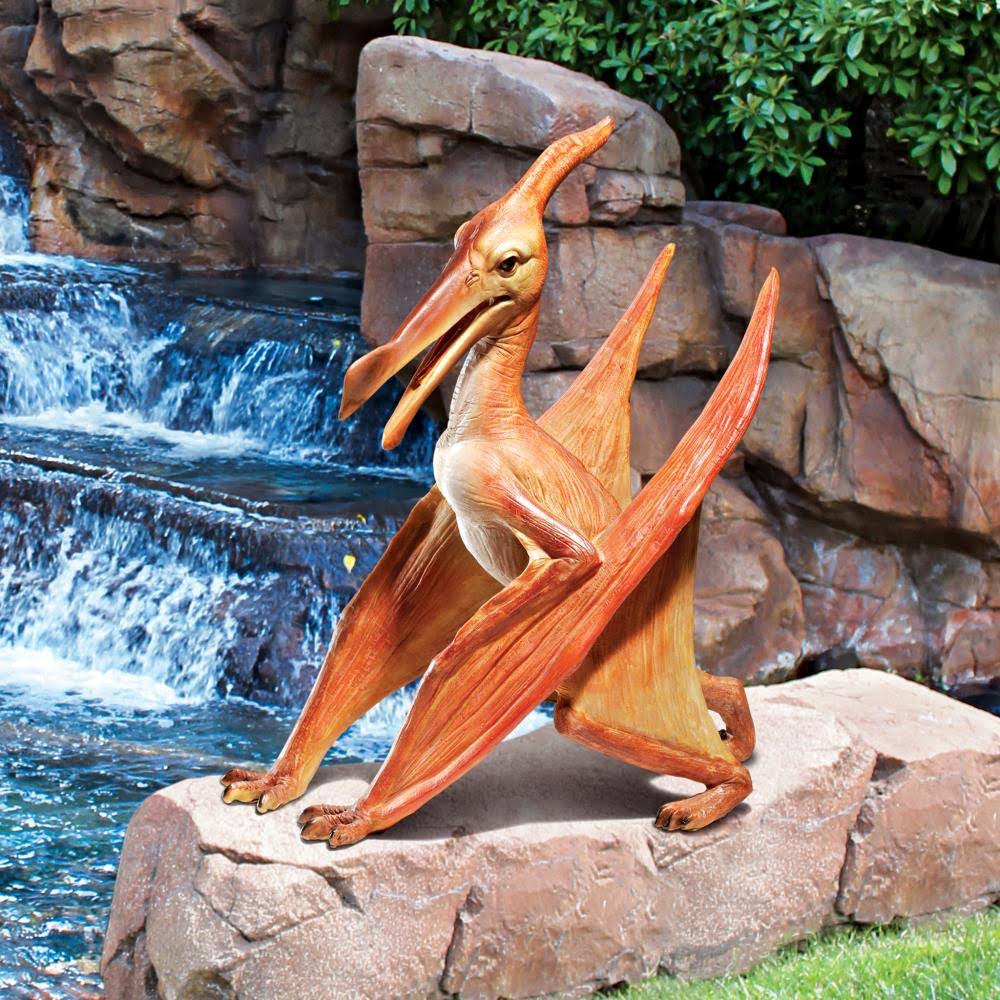 Design Toscano Scaled Jurassic Pterodactyl Dinosaur Statue
