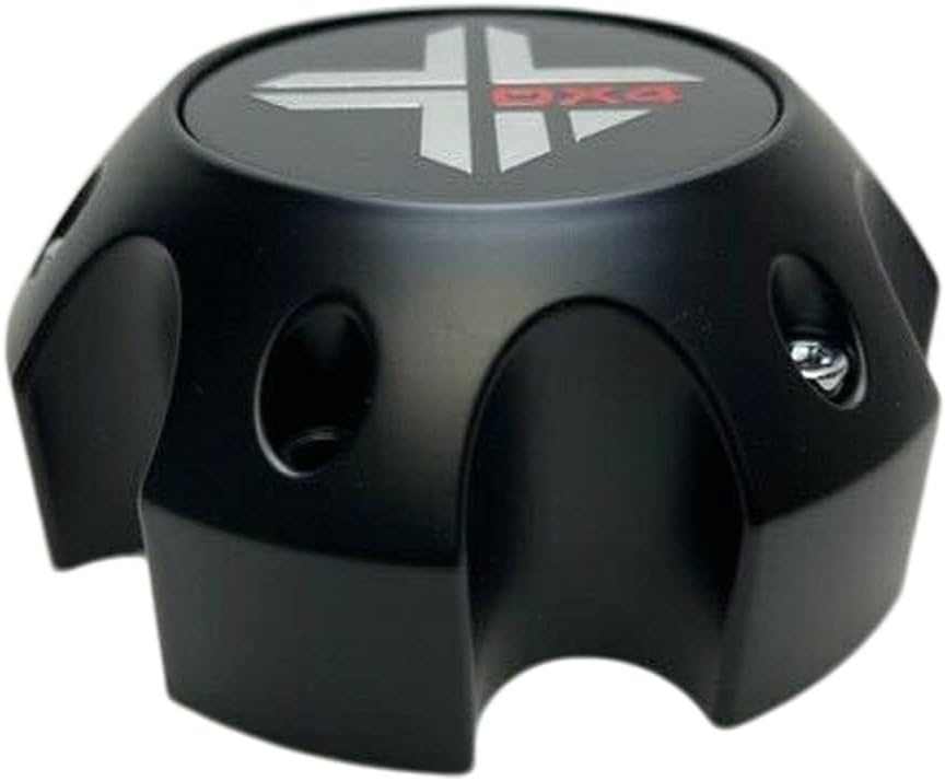 DX4 Matte Black Wheel Center Cap 6 Lug 73062090F-5