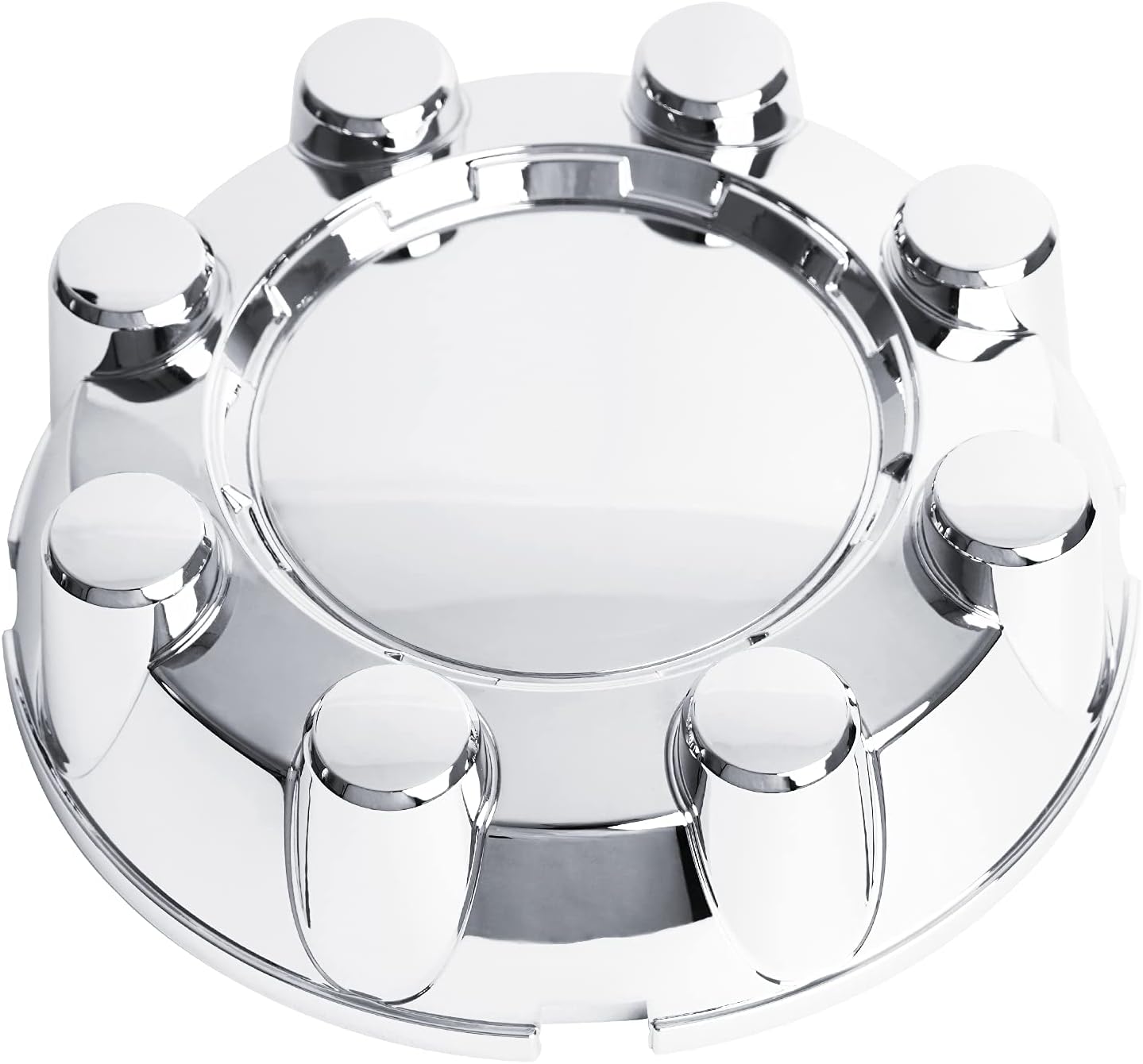 KitsPro Wheel Center Cap Compatible with Ford F250 F350 SRW Wheel Center Cap 7C3Z1130AA , Pack of 1 (Chrome, 7C3Z-1130-AA) Pack of 2