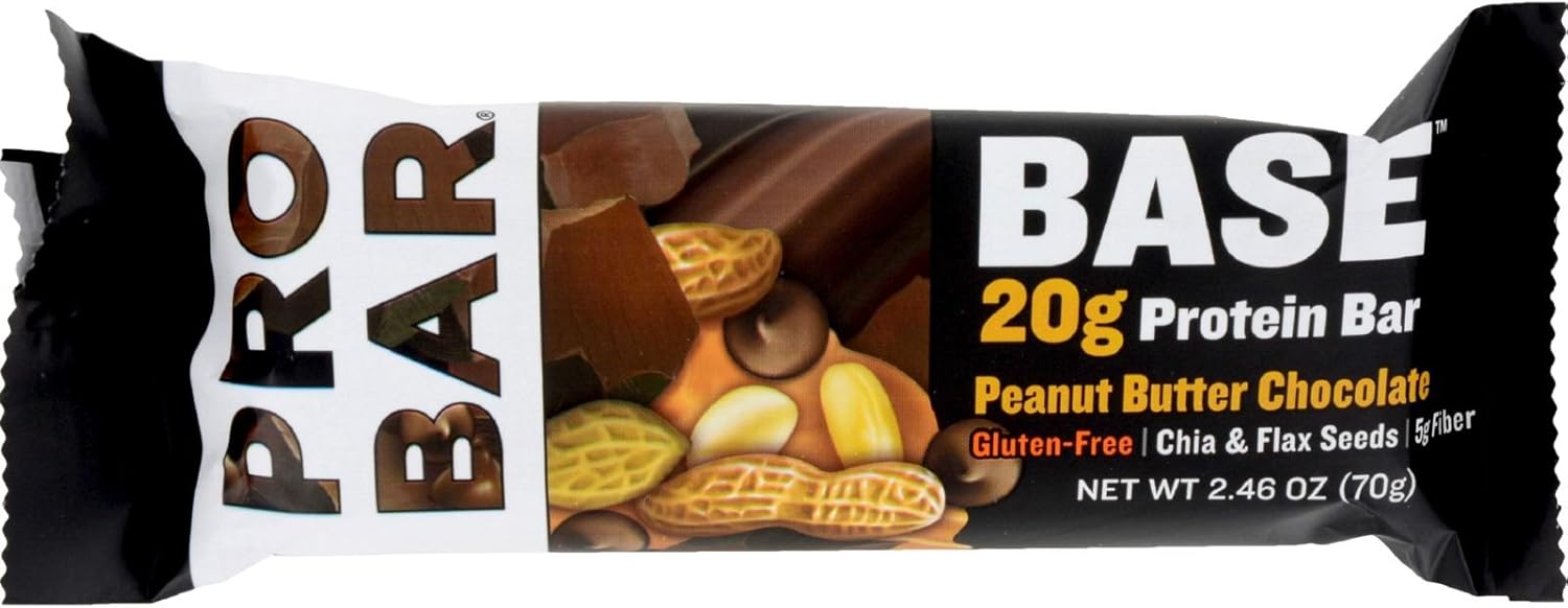 Probar Peanut Butter Chocolate Core Bar - Case of 12 - (2.46 oz each) Pack of 2