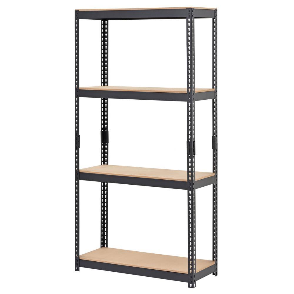 Muscle Rack 30x22Wx12x22Dx60x22H Black Shelving Unit