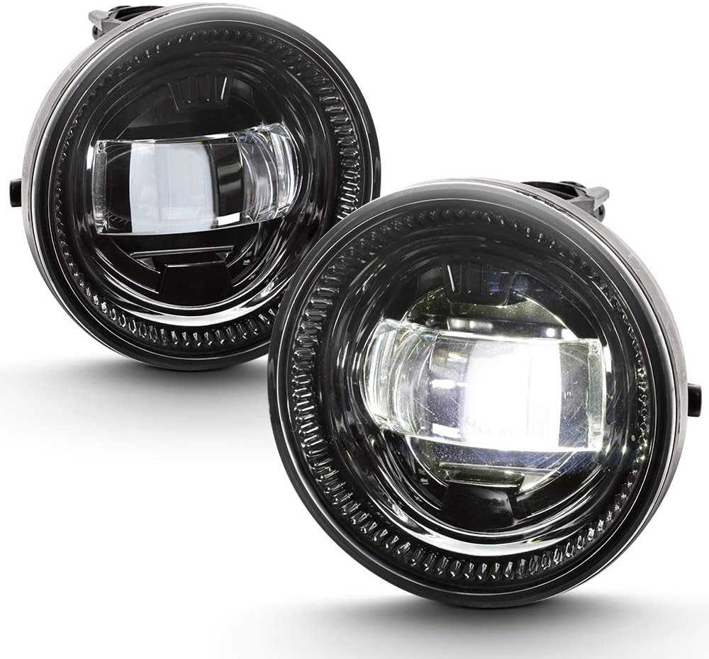 ACANII - For 2005-2011 Tacoma/ 07-13 Tundra/ 08-18 Sequoia Cree LED Bumper Fog Lights Lamps Assembly Driver & Passenger