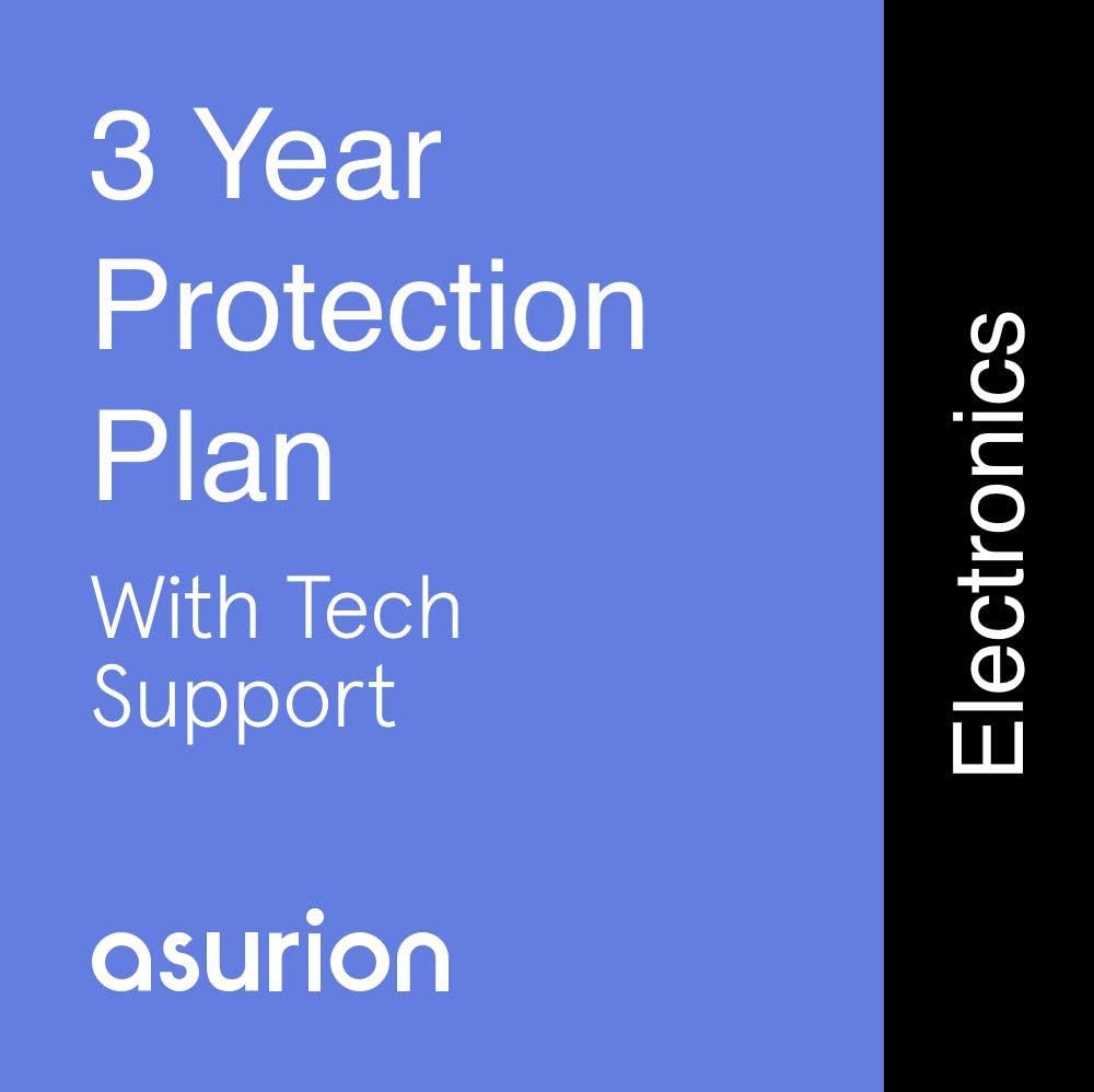 ASURION 3 Year Electronics Protection Plan with Tech Support $400-449.99 Pack of 2