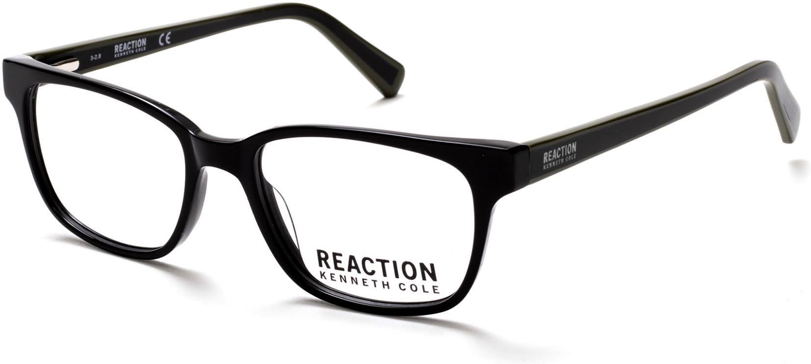 Kenneth Cole Reaction KC0809 Eyeglasses - 001 Shiny Black