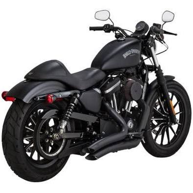 Vance u0026 Hines Big Radius Exhaust System Black (46067)