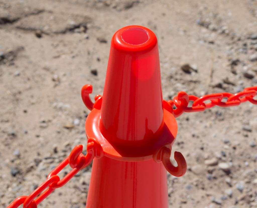 Mr. Chain Cone Chain Connector Kit, Traffic Orange (97413-KIT) Pack of 2