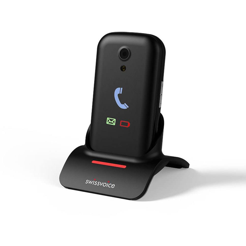 Mobile Telephone for Older Adults Swiss Voice S28 2,8x22 WiFi Black