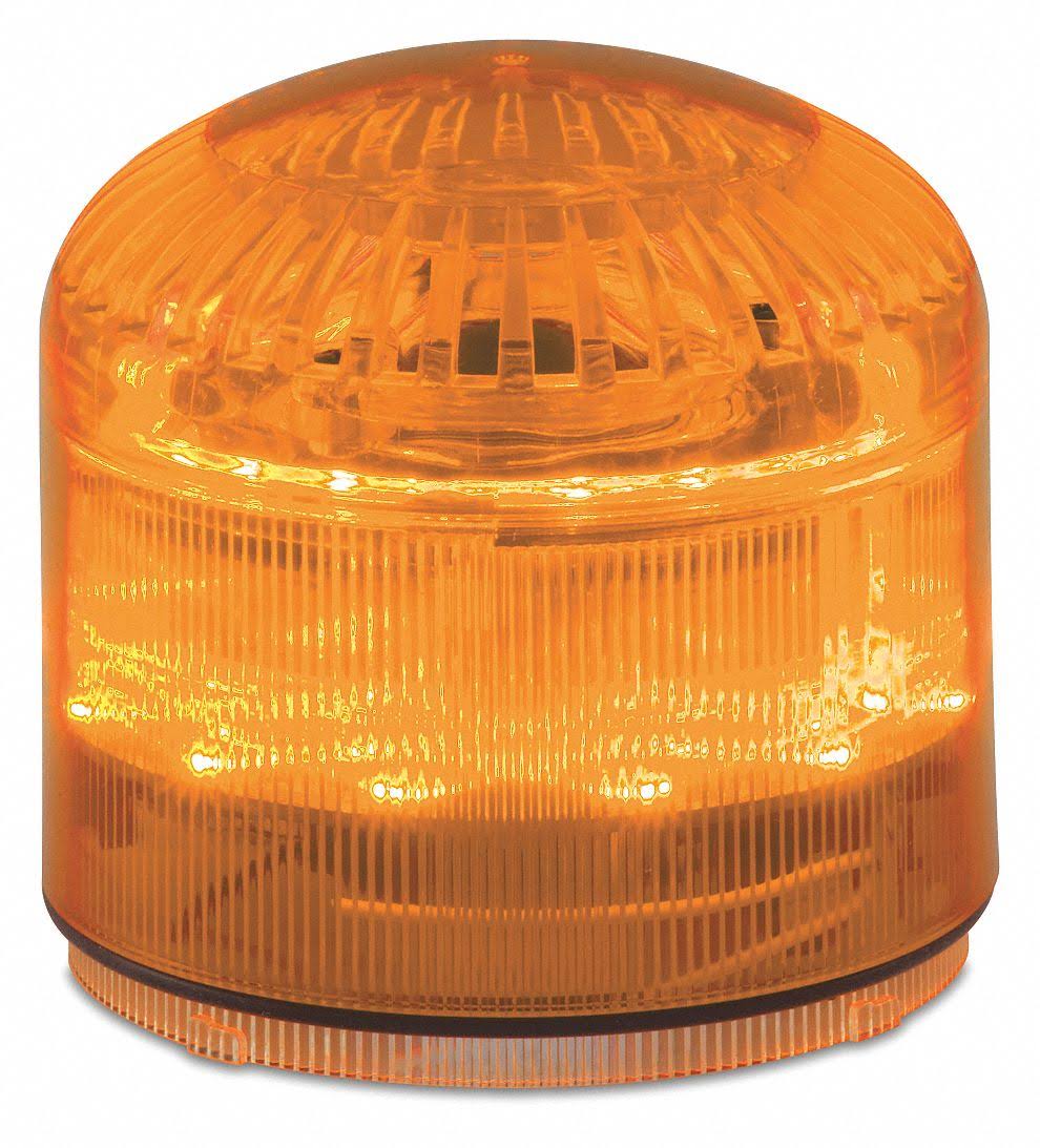 Federal Signal SLM600A Beacon Warning Sounder Light,amber,led