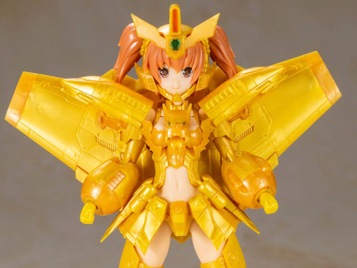 King of Braves GaoGaiGar: Crossframe Girl Gaogaigar Gold Ver (ACGHK2019 Exclusive) Plastic Model Kit