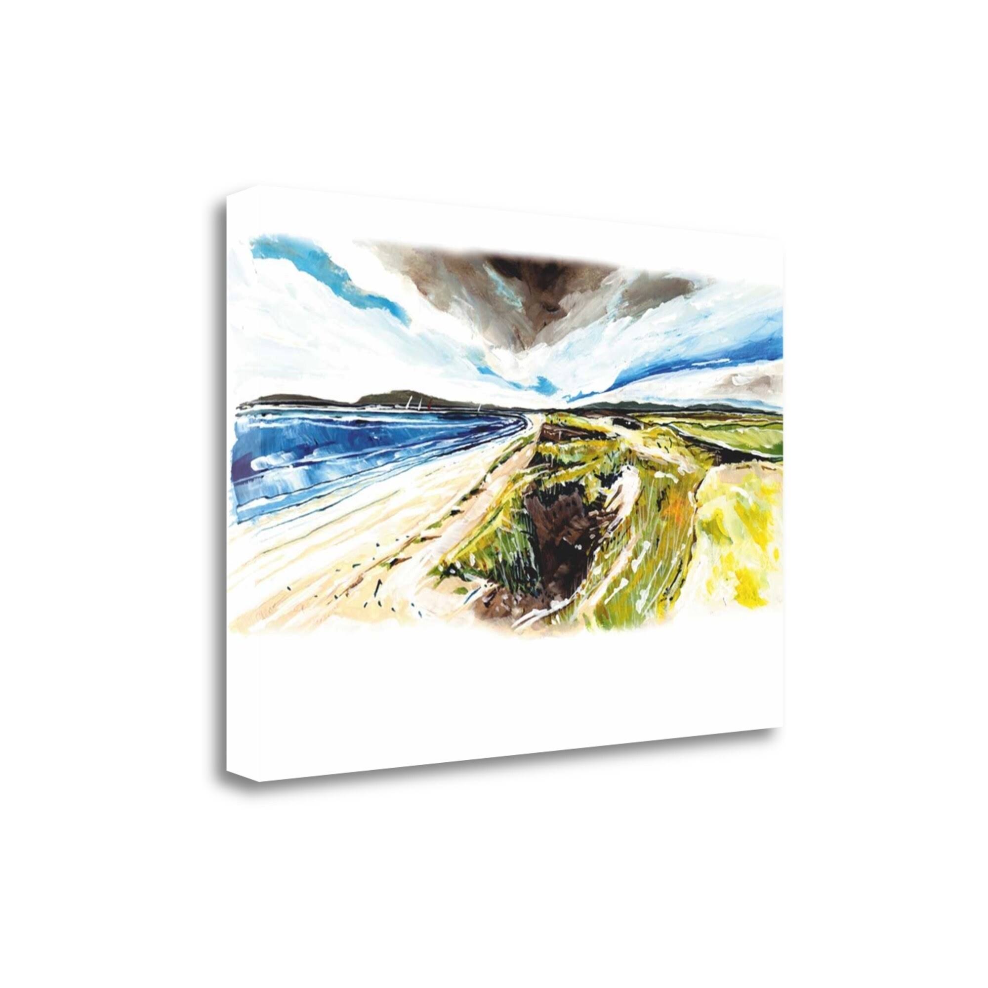 28x22 x 39x22 Beach View by Stuart Roy Fine Art Giclee Print