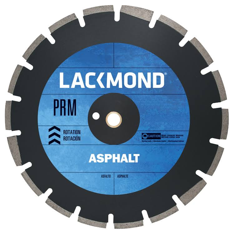 Lackmond HA141251PRM 14x22 x 1x22 - 20mm Arbor PRM Series Asphalt / Block