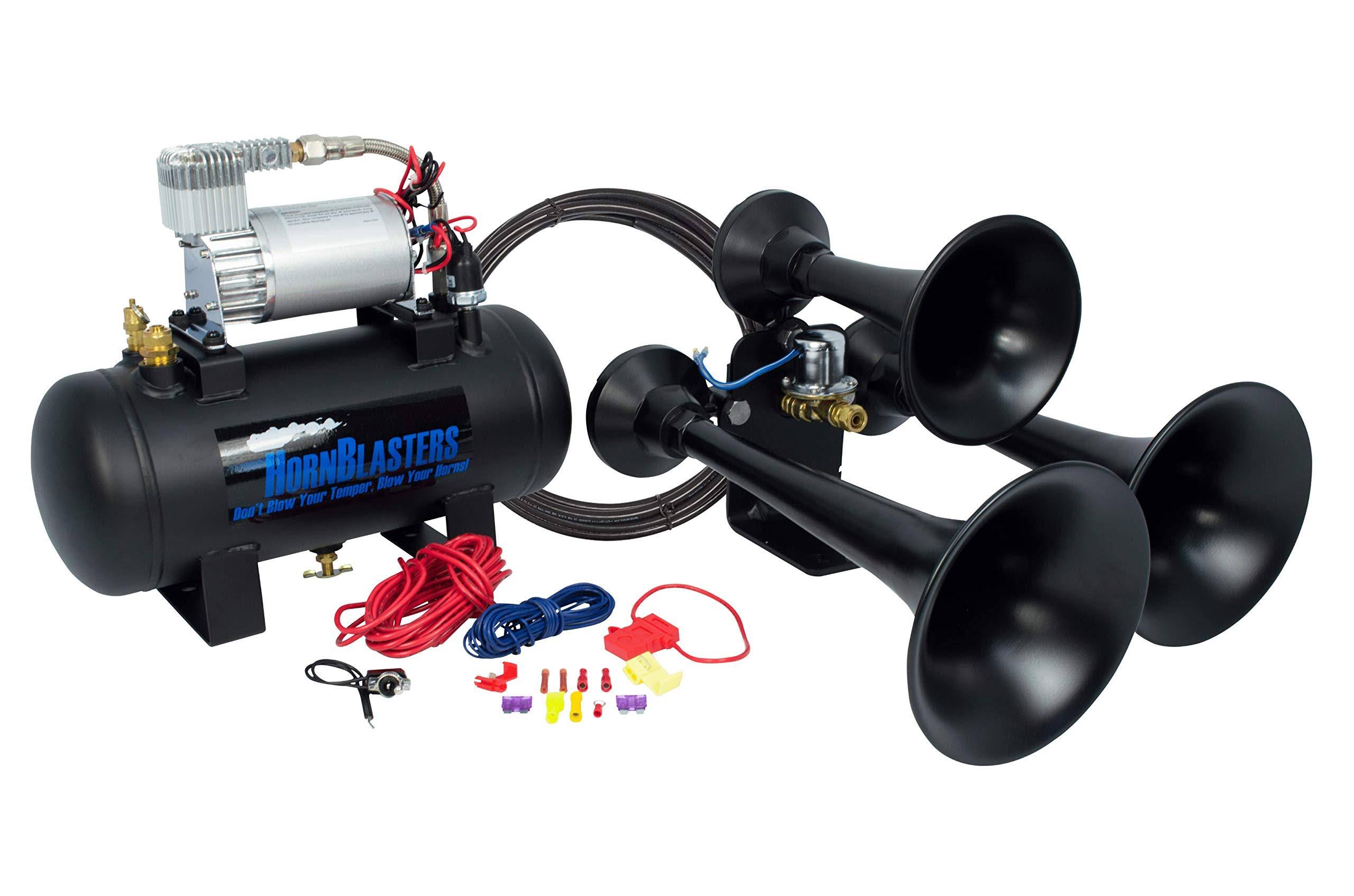 HornBlasters Outlaw Black Train Horn