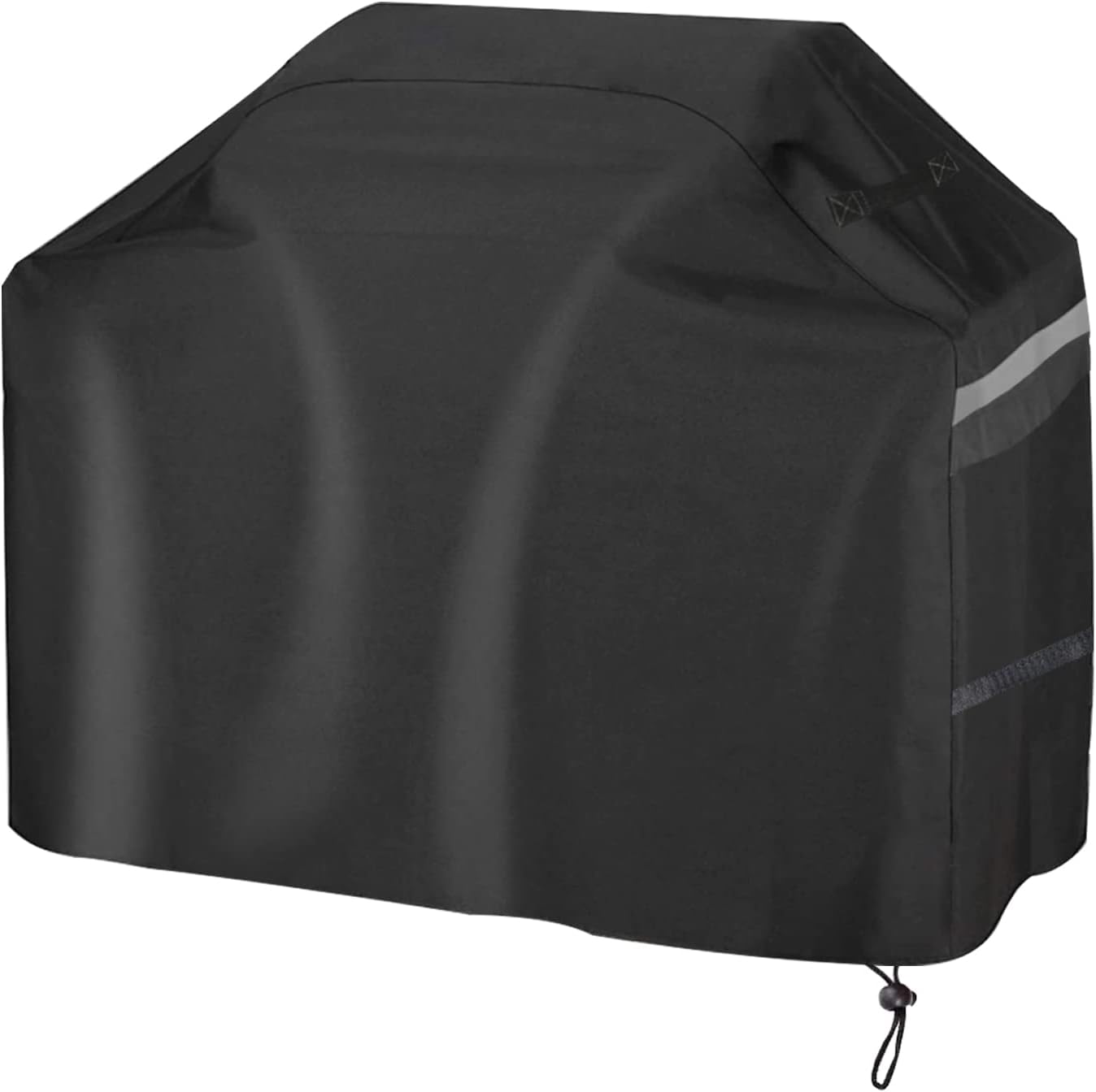 Adofect 72 Inch BBQ Grill Cover 600D Heavy Duty Waterproof Barbecue Gas Grill Cover, Fade Resistant UV Resistant Grill Cover Fits for Nexgrill Char-Broil Weber Brinkmann Weber and More Pack of 2