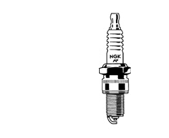 Pack of 25 NGK BR8HS-10 Spark Plugs
