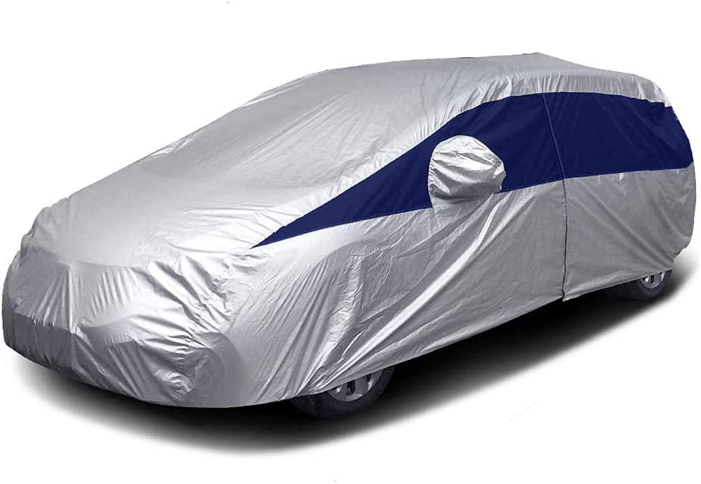 Titan Brilliant Color Poly 210T Car Cover for Mid-Size SUV 188-206