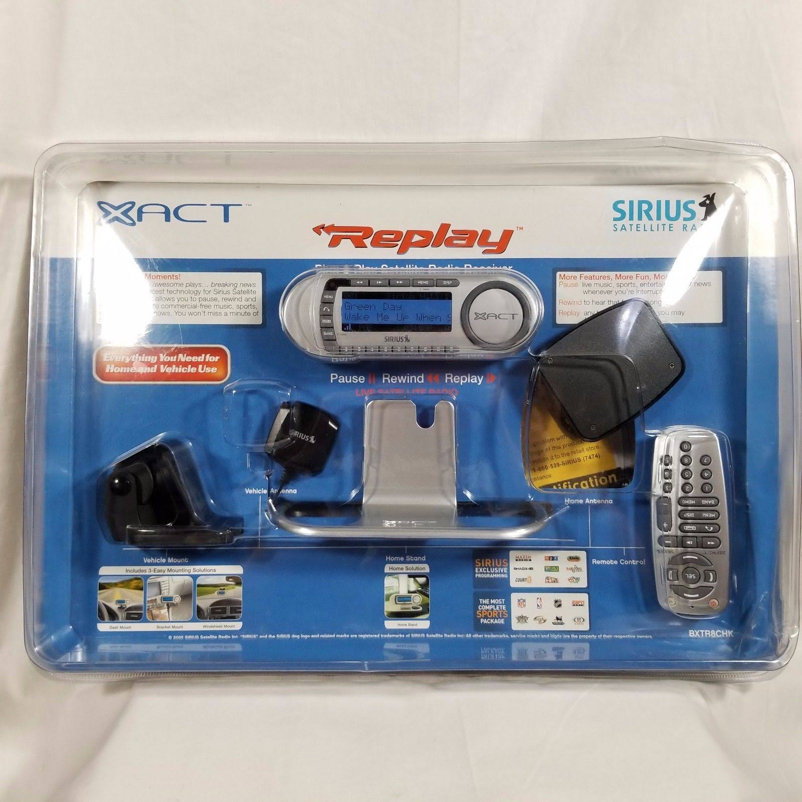 XACT Replay Sirus Plug u0026 Play Satellite Radio Receiver