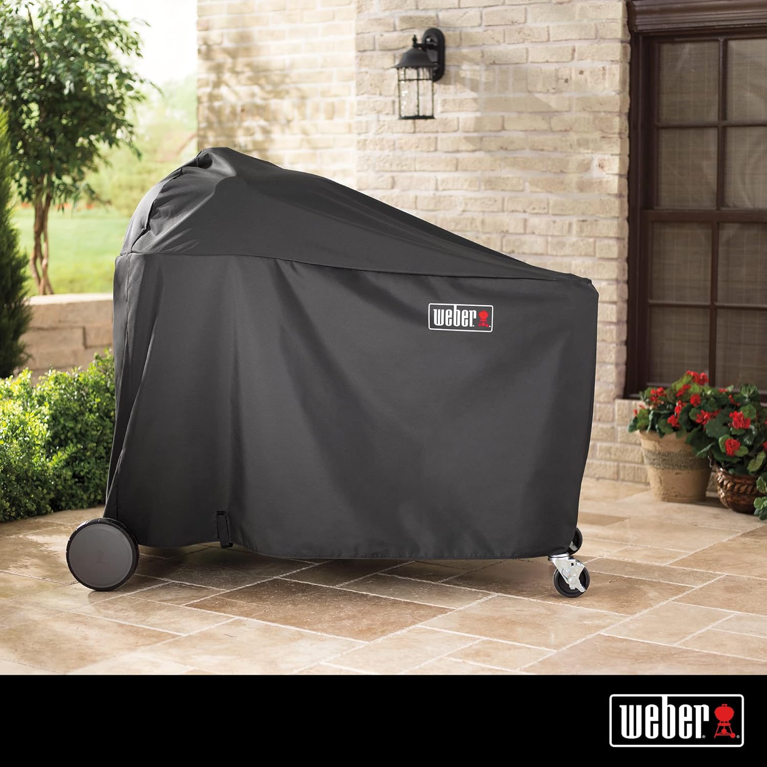 Weber 7174 Charcoal Grill Cover, Black