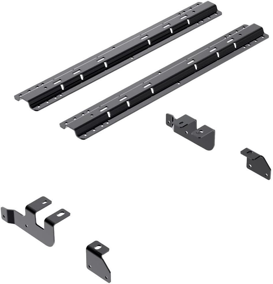 Draw-Tite Fifth Wheel Hitch Mounting System Custom Install Kit For Ram 2500 2014-2018 Black Powder Coat