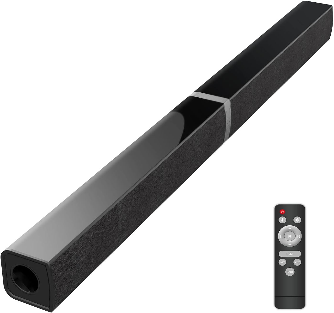 Sound Bar, MEGONG 2020D Split Soundbars for TV 50W 32-Inch Wired & Wireless Bluetooth Sound Bars Home Theater Surround Speakers (Optical/HDMI/Aux/Remote Control/Wall-Mounted) Pack of 2