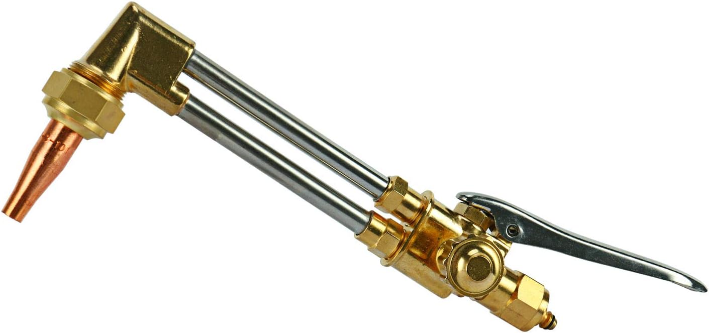 YaeTek 12PCS Oxygen & Acetylene Torch Kit Welding & Cutting Gas Welder Tool Set with Welding Goggles