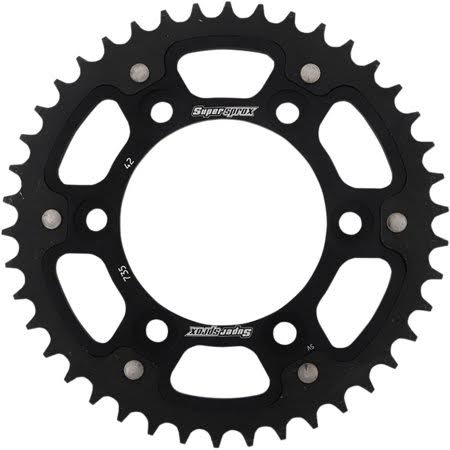 Supersprox RST-735-48-BLK Stealth Rear Sprocket - 48T - Black