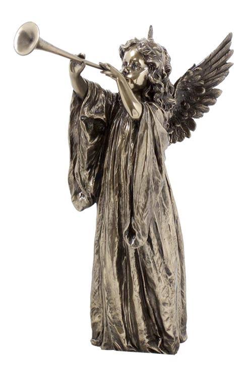 Singing Angel with Trumpet(Bronze) - Home Accent.